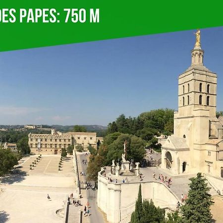 Le Loft Des Papes - 2 Terrasses - Vue Panoramique Sur La Ville - Ac Clim Aviñón Exterior foto