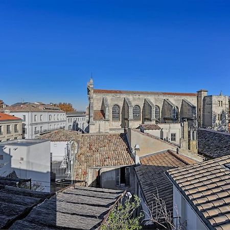Le Loft Des Papes - 2 Terrasses - Vue Panoramique Sur La Ville - Ac Clim Aviñón Exterior foto